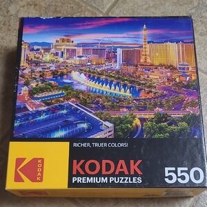 Kodak Premium Puzzles 550 Pieces Las Vegas Strip